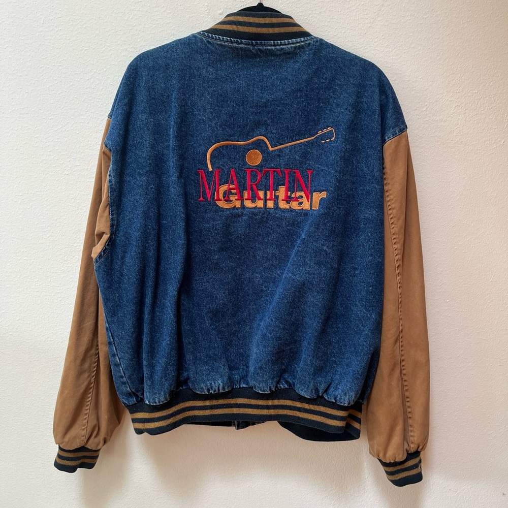 Vintage Dunbrooke Martin Guitar Varsity Jacket